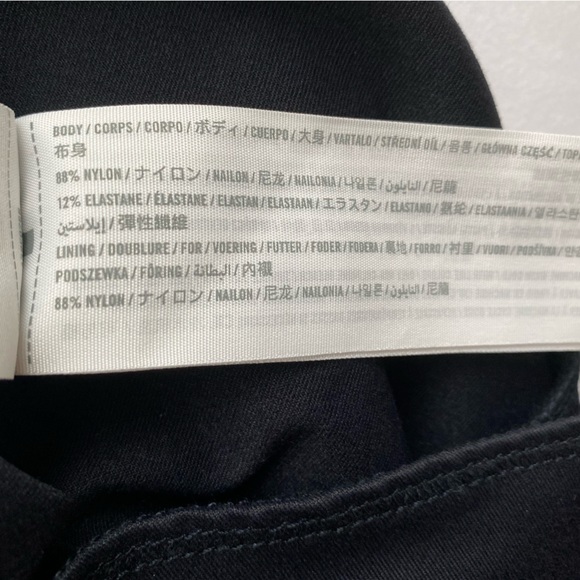 Abercrombie & Fitch Soft&Sexy Black Seamless Keyhole Long Sleeve Bodysuit sz M - Picture 7 of 7